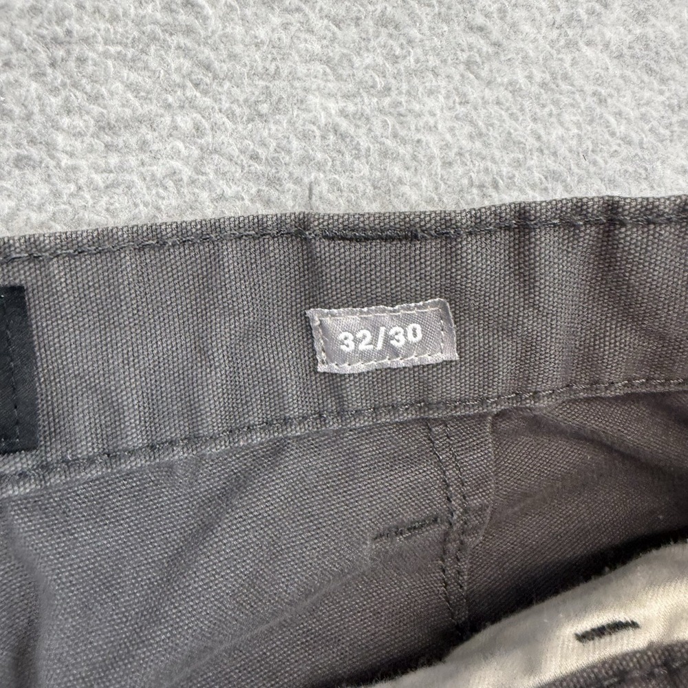 Ariat Pants Mens‎ 32x30 Gray Ariat Rebar M4 Relaxed Straight Double Front Knee - Picture 3 of 11